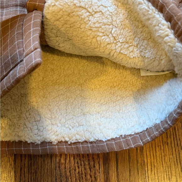 NEW Quincy Mae Ford Jacket Cinnamon Grid 4-5 Years - Picture 7 of 10